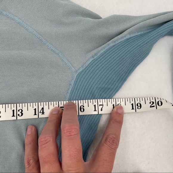 PATAGONIA Womens Capilene Long Sleeved Blue Baselayer size: Medium - Picture 7 of 8